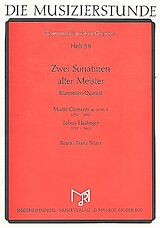  Notenblätter 2 Sonatinen Alter Meister