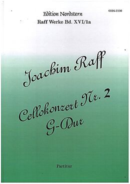 Joseph Joachim Raff Notenblätter KONZERT G-DUR NR.2 OPPOST. FUER