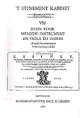 Karl Friedrich Abel Notenblätter T Uitnement Kabinet Vol. 7 - Stücke
