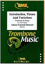 Johann Nepomuk Hummel Notenblätter Introduction, Thema und Variationen