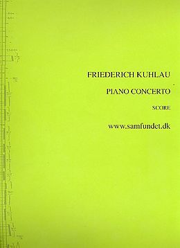 Friedrich Daniel Rudolph Kuhlau Notenblätter Concerto op.7