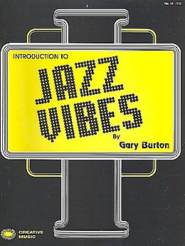 James Gary Burton Notenblätter Introduction to Jazz Vibes