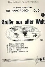 Günter Schönfeld Notenblätter Grüsse aus aller Welt Band 1