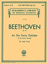 Ludwig van Beethoven Notenblätter An die ferne Geliebte op.98 für