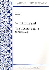 William Byrd Notenblätter The Consort Music