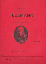 Georg Philipp Telemann Notenblätter Konzert D-Dur für 2 Hörner und
