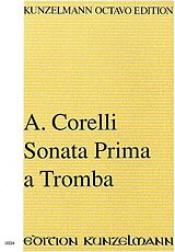 Arcangelo Corelli Notenblätter Sonata prima