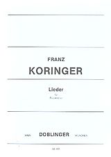 Franz Koringer Notenblätter Lieder