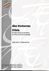 Alan Hovhannes Notenblätter Elibris für Flöte