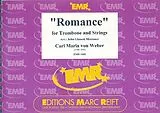 Carl Maria von Weber Notenblätter Romance für Posaune und Streicher