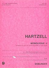 Eugene Hartzell Notenblätter MONOLOGUE 5 FUER ALT- ODER TENOR