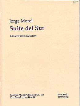 Jorge Morel Notenblätter Suite del Sur