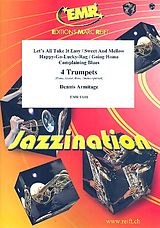Dennis Armitage Notenblätter Jazzination Pieces for 4 trumpets