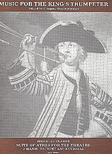 Jeremiah Clarke Notenblätter Suite of Ayres for the Theatre D major