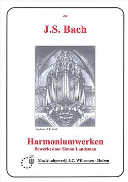 Johann Sebastian Bach Notenblätter HARMONIUMWERKEN