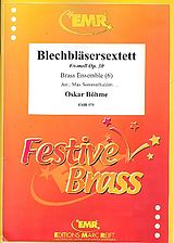 Oskar Böhme Notenblätter Blechbläsersextett es-Moll op.30