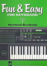Herman Beeftink Notenblätter Fun and easy vol.1 for keyboard