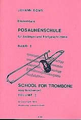 Johann Doms Notenblätter Posaunenschule Band 1