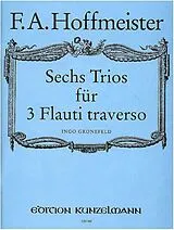 Franz Anton Hoffmeister Notenblätter Sechs Trios