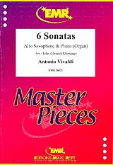 Antonio Vivaldi Notenblätter 6 Sonatas for alto saxophone and