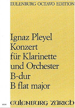 Ignaz Joseph Pleyel Notenblätter Konzert B-Dur Nr.2