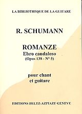 Franz Schubert Notenblätter Romanze op.138,5 pour chant et