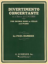Paul Ramsier Notenblätter Divertimento Concertante on a Theme of Couperin