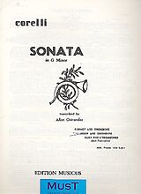 Arcangelo Corelli Notenblätter Sonata in g Minor