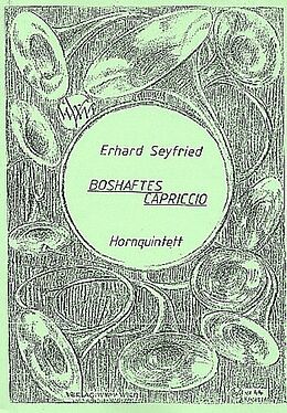 Erhard Seyfried Notenblätter Boshaftes Capriccio