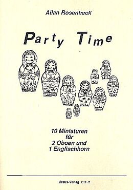 Allan Rosenheck Notenblätter Party Time 10 Miniaturen für