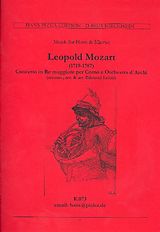 Leopold Mozart Notenblätter Konzert D-Dur für Horn