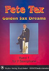 Pete Tex Notenblätter Golden Sax Dreams Band 1