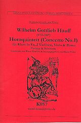 Hauff W. G. H Notenblätter Quintett Es-Dur