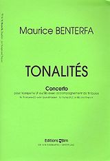 Maurice Bentefera Notenblätter Tonalités Concerto pour trompette