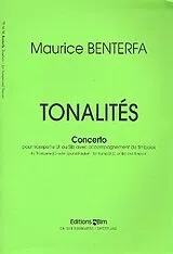Maurice Bentefera Notenblätter Tonalités Concerto pour trompette