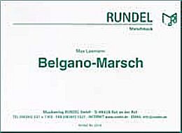 Max Leeman Notenblätter Belgano-Marsch