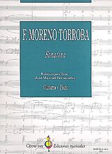 Federico Moreno Torroba Notenblätter Sonatina para guitarra y piano