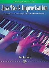 Bert Konowitz Notenblätter Jazz Rock Improvisation Level 1