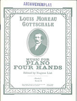 Louis Moreau Gottschalk Notenblätter Music vol.1