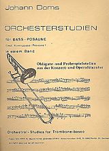  Notenblätter Orchesterstudien für Bassposaune