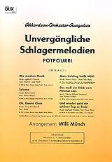  Notenblätter Unvergängliche Schlagermelodien