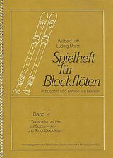  Notenblätter Spielheft für Blockflöten Band 4