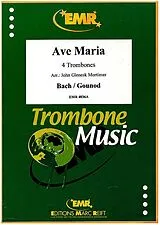 Johann Sebastian Bach Notenblätter AVE MARIA FOR 4 TROMBONES