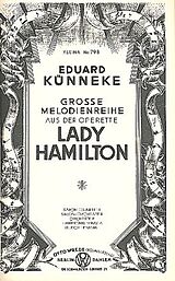 Eduard Künneke Notenblätter Lady Hamilton