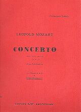 Leopold Mozart Notenblätter Konzert Es-Dur für 2 Hörner und Orchester