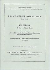 Franz Anton Hoffmeister Notenblätter Serenade Es-Dur