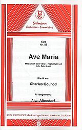 Charles Francois Gounod Notenblätter Ave MariaMeditation