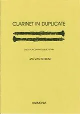  Notenblätter Clarinet in Duplicate Duets for