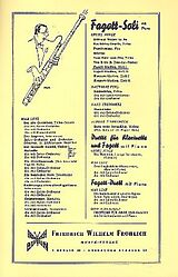 Georg Junge Notenblätter Fagott-Studien Band 1