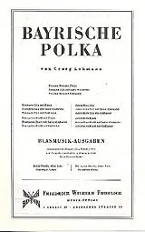 Georg Lohmann Notenblätter Bayrische Polka